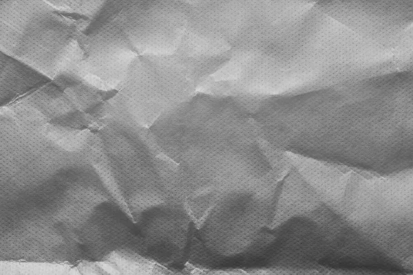 Textura de fondo de papel de envoltura arrugado gris — Foto de Stock