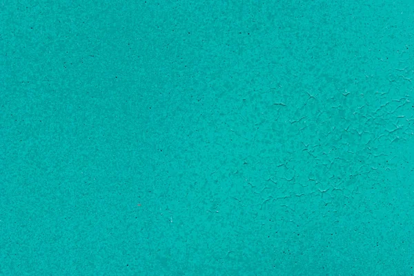 Turquoise painted wall background texture — Stock Photo, Image