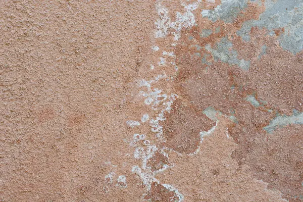 오래 된 오래 된 갈색 회반죽된 벽 배경 텍스처 — 스톡 사진