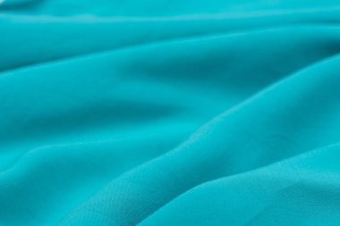 katlanmış mavi Tekstil arka plan seçici odak