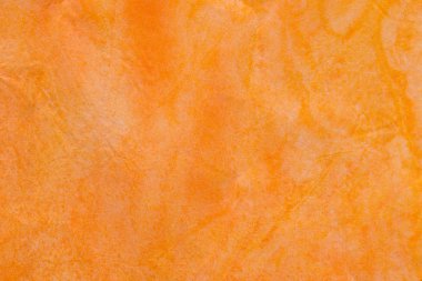 Turuncu sulu boya boyalı arka plan dokusu 