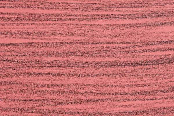 Svart krita linjer på rött papper bakgrund textur — Stockfoto