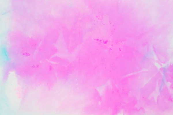 Rosa Aquarell Pastell auf Papier Hintergrund Textur gemalt — Stockfoto