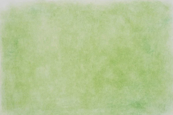 Green pastel crayon on paper background texture Royalty Free Stock Photos