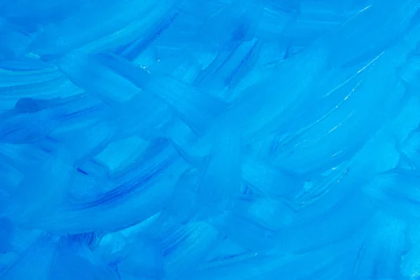 Blauw geschilderd op papier achtergrond textuur — Stockfoto