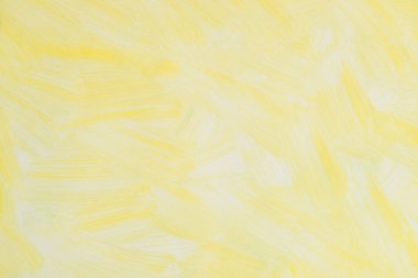 Kağıt arka plan dokusu üzerinde sarı boyalı