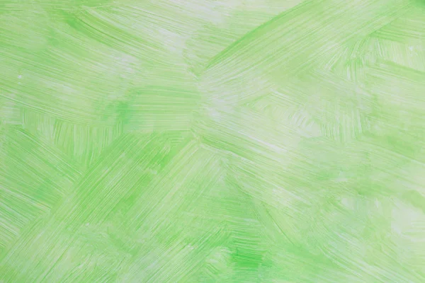 Zelená barva natřená na texturu pozadí papíru — Stock fotografie