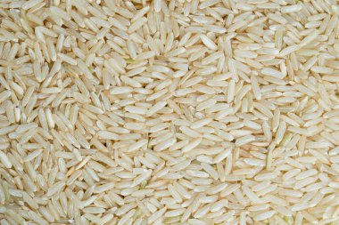 ham organik kahverengi pirinç sağlık gıda arka plan 