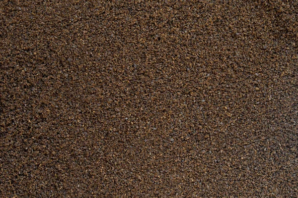 Gemahlener Kaffee Textur Hintergrund — Stockfoto