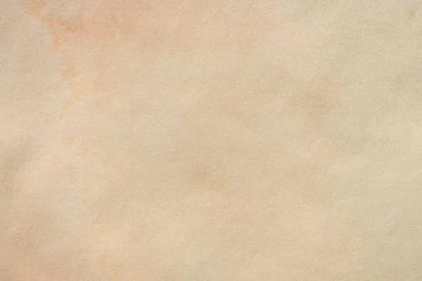 Oranje aquarel pastel geschilderd op papier achtergrond textuur — Stockfoto