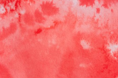 Kırmızı suluboya pastel boyalı kağıt arka plan doku