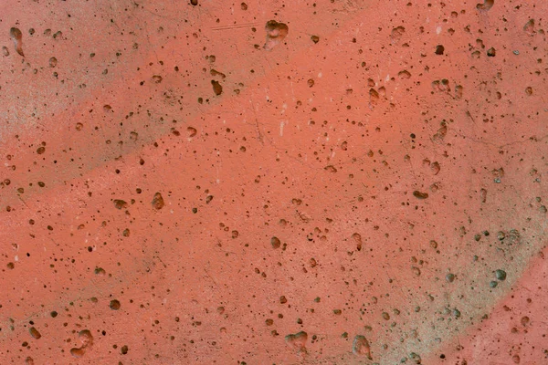 빨간색 페인트 시멘트 벽 배경 질감 — 스톡 사진