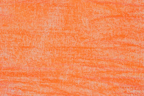 Dessin pastel orange sur papier recyclé texture de fond — Photo