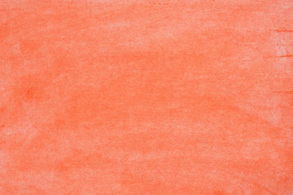 Orange pastell ritning på papper bakgrund konsistens — Stockfoto