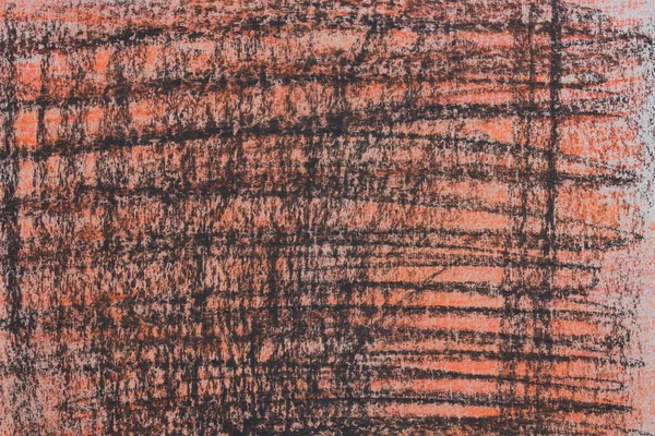 kırmızı pastel arka plan dokusu üzerinde siyah karalamalar