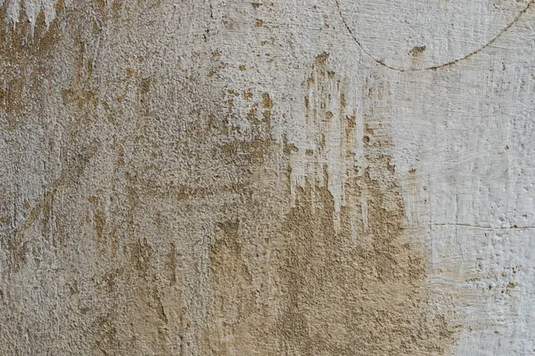 Vecchio obsoleto beige intonacato parete sfondo texture — Foto Stock