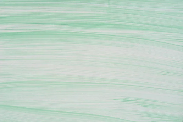 绿色和白色艺术丙烯酸漆在纸张背景纹理 — 图库照片