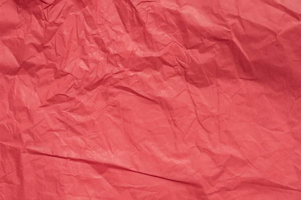 Червона крепована текстура фону паперової тканини — стокове фото