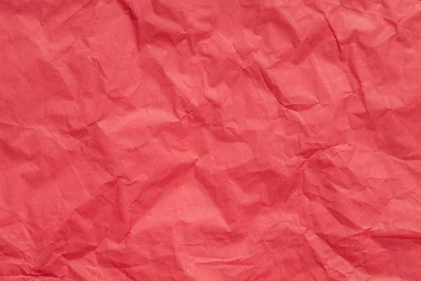Textura de fondo de tejido de papel arrugado rojo —  Fotos de Stock