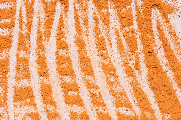 오렌지 색 분말 안료 아트 텍스처 배경 — 스톡 사진