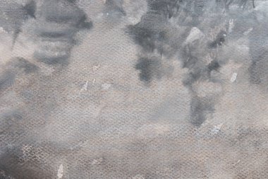 Kağıt arka plan dokusu üzerinde gri suluboya boyalı 
