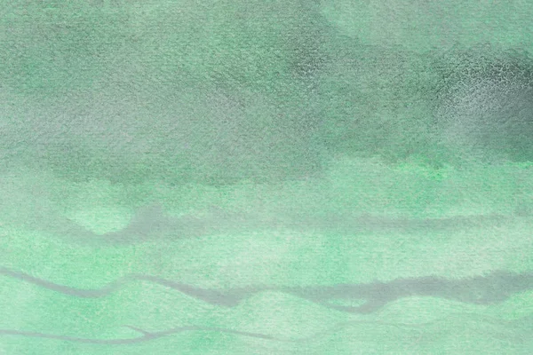 Gray and green  watercolor painted on paper background texture — Stock Photo, Image