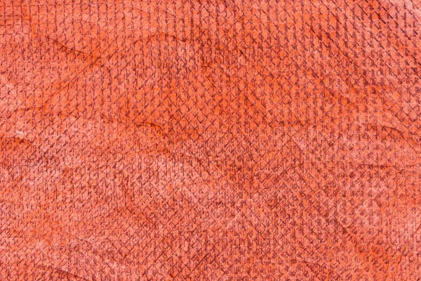 紙の背景テクスチャ上のオレンジ色のクレヨンパターン — ストック写真