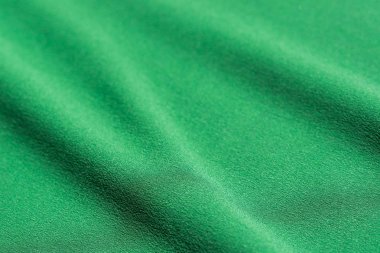 Yeşil katlanmış Tekstil arka plan 