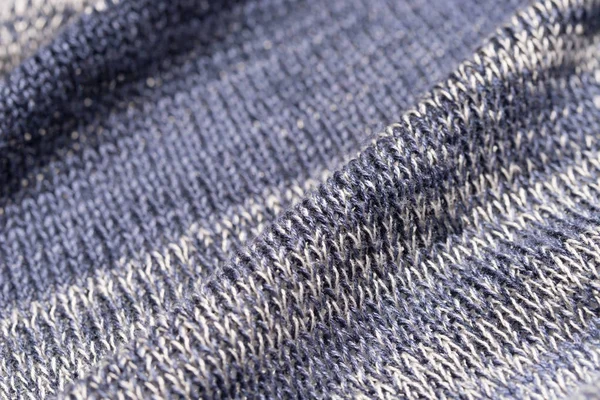 Kék hajtogatott knittwear háttér — Stock Fotó