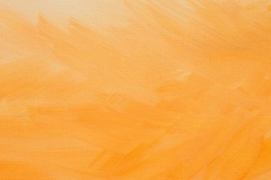 turuncu arka plan dokusu sanatsal tuval üzerine boyanmış 