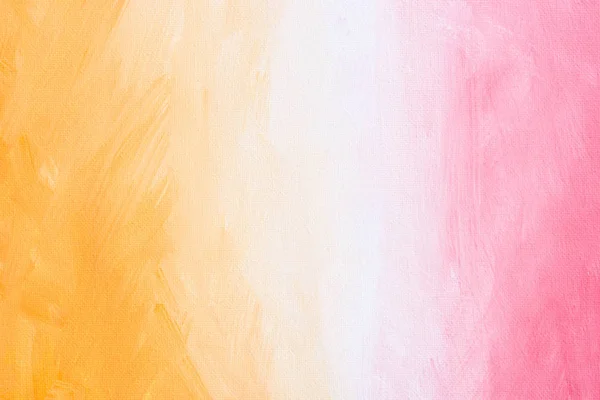 Tricolor Hintergrund Textur auf künstlerischer Leinwand gemalt — Stockfoto