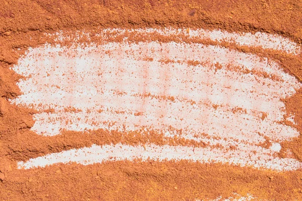 orange powder pigment pattern background