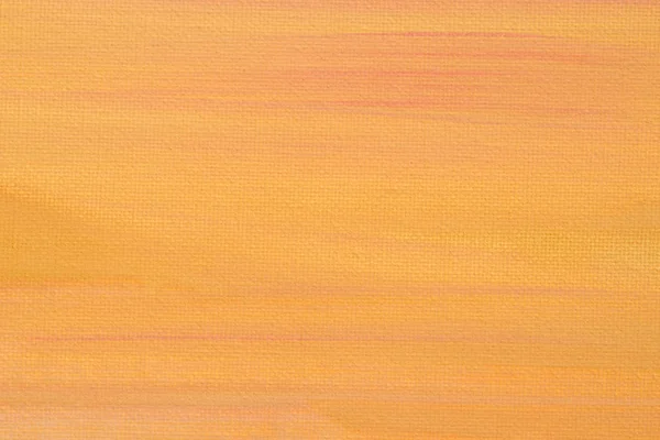 Sfondo arancione texture dipinta su tela artistica — Foto Stock
