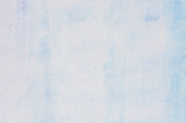 mavi ve beyaz sanatsal tuval arka plan doku boyalı