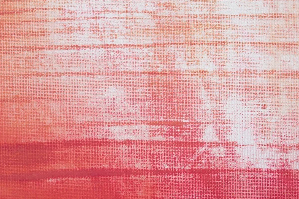 Красно-белая окраска на фоне художественного холста — стоковое фото