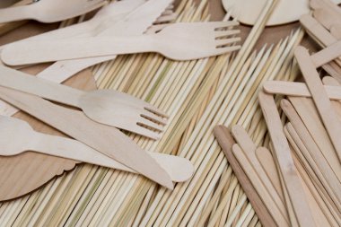 küçük ahşap objeler grubu 