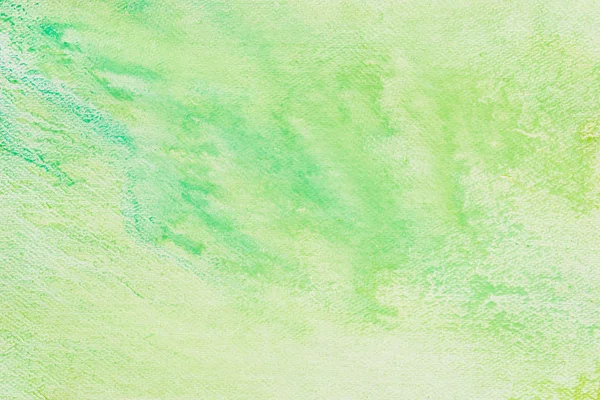 Grön akvarell målade backgound konsistens — Stockfoto