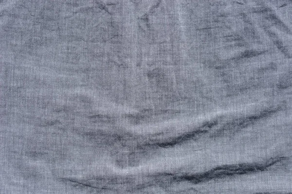 Geknitterte graue Textilhintergrund Textur — Stockfoto