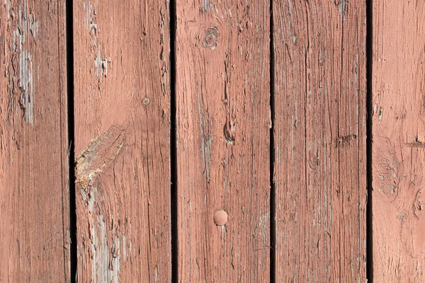 Texture de fond de mur en bois peint brun — Photo