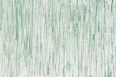 Kağıt arkaplan dokusuna yeşil ve beyaz pastel boya.