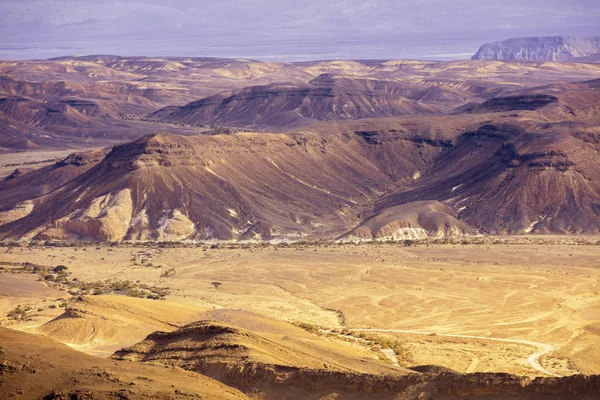 Вид Пустелі Ізраїль — стокове фото