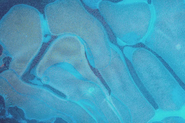 Naturligt Abstrakt Mönster Frusen Pöl Naturbakgrund — Stockfoto