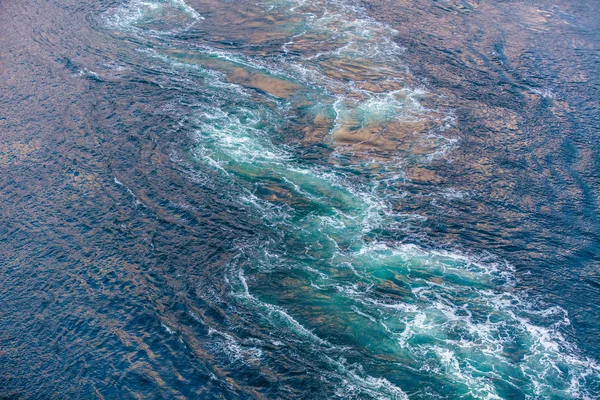 山河上的漩涡 — 图库照片