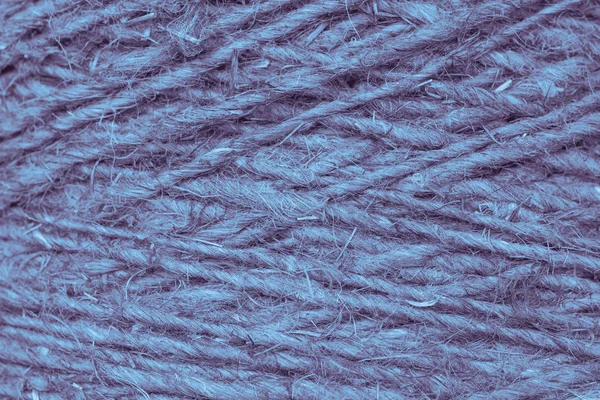 Seilhintergrund Grunge Abstrakte Zwirn Blauen Hintergrund — Stockfoto