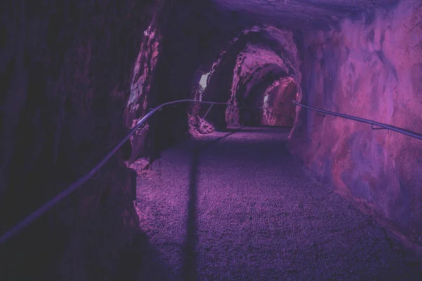 Tunnel Rock Rosh Hanikra Grottoes Israel — Stock Photo, Image