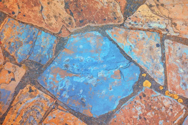 Fundo Abstrato Natureza Pedra Mosaico Colorido — Fotografia de Stock