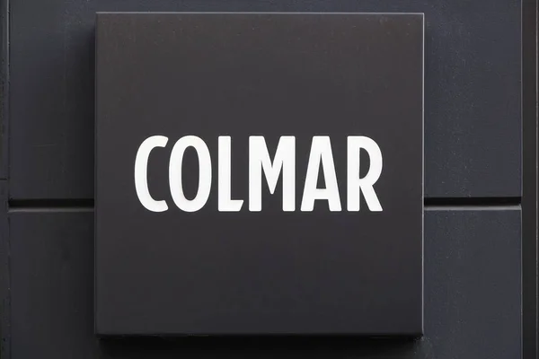 Lyon Francie Července 2018 Colmar Logo Zdi Mario Colombo Manufaktury — Stock fotografie