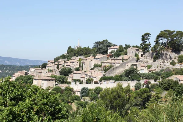 Provence Luberon Fransa Bonnieux Köy Görünümü — Stok fotoğraf