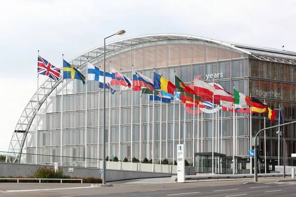 Kirchberg Luxembourg July 2018 European Investment Bank Building Luxembourg European — Stock Photo, Image