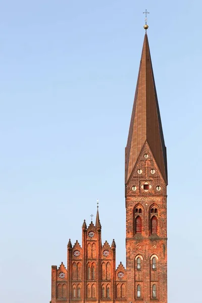 Igreja Saint Alban Odense Dinamarca — Fotografia de Stock